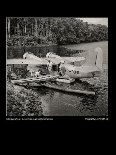 Grumman Goose at Kamarang in 1950